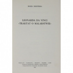 Leonarda da Vinci traktat o malarstwie - Maria Rzepińska