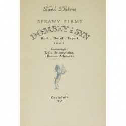 Sprawy firmy Dombey i Syn. T. I-II - Karol Dickens
