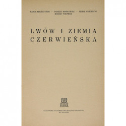 Lwów i ziemia Czerwieńska - Karol Maleczyński