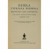 Dzieła Cyprjana Norwida, 1934