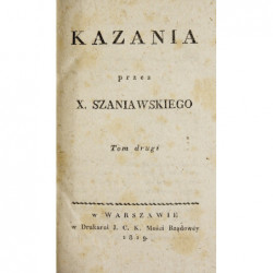 Kazania - X. Szaniawski