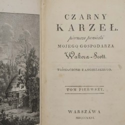 Czarny karzeł. T. I-II w 1 wol., Walter Scott