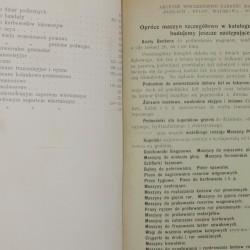 Katalog Ilustrowany Akcyjnego Towarzystwa Fabryki Maszyn Gerlach i Pulst