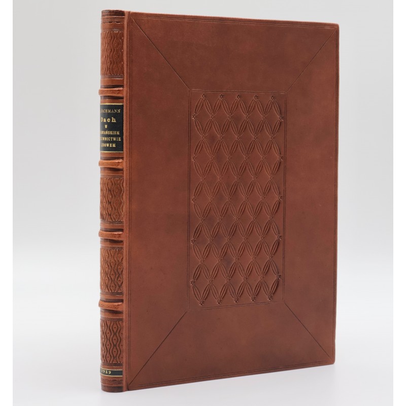 Dach w słowiańskiem budownictwem ludowem, Bachmann Alfred