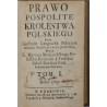 Prawo Pospolite Krolestwa Polskiego T. I-II, Lengnich Godfryd