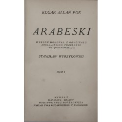 Arabeski. T. I - II w 1 wol., Poe Edgar Allan