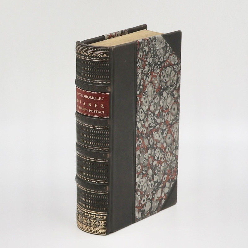 X. Jan Bohomolec, Diabeł W Swoiey Postaci : Z Okazyi Pytania Jesli Są Upiory Ukazany. Cz. I [1775]