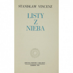 Listy z nieba - Stanisław Vincenz