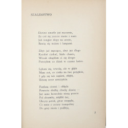 Słonimski Antoni, Wiersze zebrane [1933]
