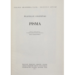 Pisma : Władysław Strzemiński