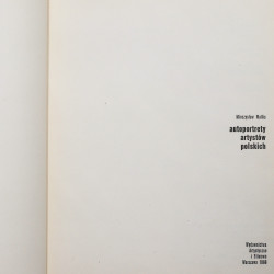 Mieczysław Wallis, Autoportrety Artystów Polskich [1966]