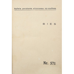 Romanów Pantelejmon, Bies [1929], Agitator