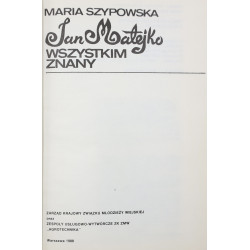 Szypkowska Maria, Jan Matejko wszystkim znany [1988]