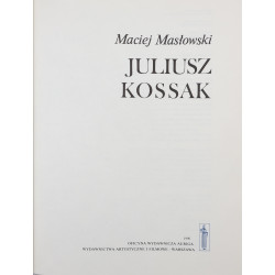 Masłowski Maciej, Juliusz Kossak [1990]