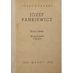 Czapski Józef, Józef Pankiewicz…