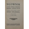 Niedbał Ludwik, Słownik polsko-niemiecki i niemiecko-polski najczęściej używanych wyrazów i zwrotów gwary myśliwskiej [1917]