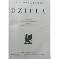 Dzieła. T. I-XX - Adam Mickiewicz