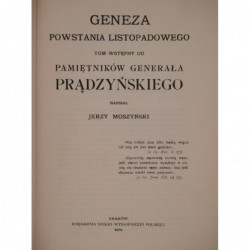 Pamiętniki Generała Prądzyńskiego. T. I-IV + geneza